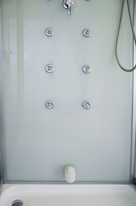 Sauno kabina prysznicowa 180x110 cm MO-1751W LEWA TRIO