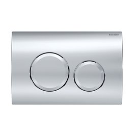 Zestaw podtynkowy stelaż GEBERIT DUOFIX + miska PEAK-WH-GL-RIM-02 + przycisk DELTA 20 chrom