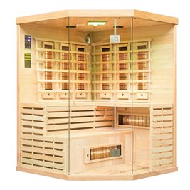 Sauna na podczerwień 150X150X200CM MO-EA3CR Infrared Mazur