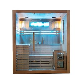 Sauna fińska 5 osobowa wysokotemperaturowa 6KW Harvia 160x180 cm Kemi5
