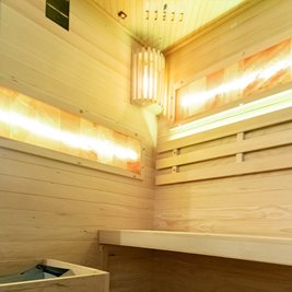 Sauna fińska pięciokątna 2 osobowa wysokotemperaturowa 3,5KW Harvia 120x120 cm Lark2