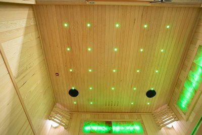 Sauna sucha fińska piec 6 KW Harvia BC60 + kamień solny 180X160X200CM MO-EA4-I Mazur