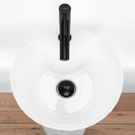 Umywalka wolnostojąca ceramiczna Hope Rea