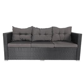 Zestaw mebli ogrodowych z technorattanu narożnik tarasowy Salto