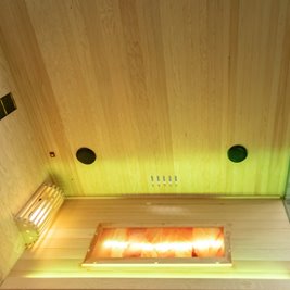 Sauna fińska 5 osobowa wysokotemperaturowa 6W Harvia 180x160 cm Lark5