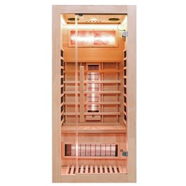 Sauna na podczerwień 2-osobowa 90x90 cm grzejniki kwarcowe i karbonowe Alta1 Infrared