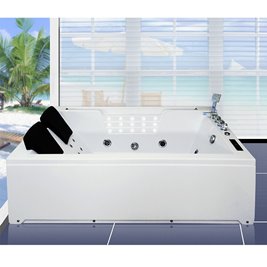 Wanna z hydromasażem i podgrzewaczem wody Fenix 606 180x120 cm L