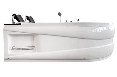 Wanna spa z hydromasażem asymetryczna 180x122 cm MUS-1062 LEWA