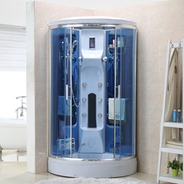 Kabina prysznicowa z hydromasażem zabudowana 100x100 MO-0210