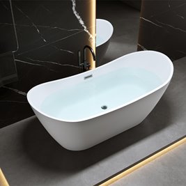 Wanna wolnostojąca biała 170 cm Rica Hydrosan