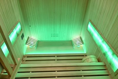 Sauna sucha fińska piec 8 KW Harvia BC80 + kamienie solne 180X160X200CM MO-TS4B Mazur
