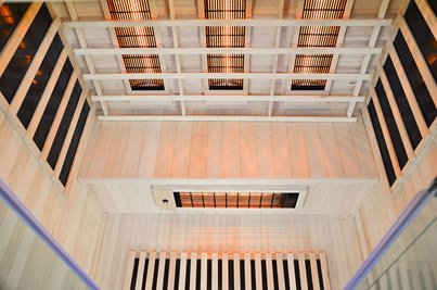 Sauna na podczerwień trzyosobowa 150X120X190CM MO-EA3R Infrared Mazur