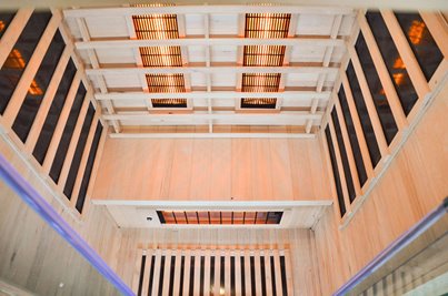 Sauna na podczerwień dwuosobowa 120X105X190CM MO-EA2R Infrared Mazur