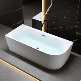 Wanna przyścienna narożna lewa 150 cm Mera Hydrosan