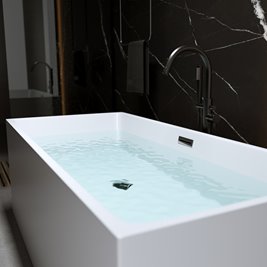 Wanna wolnostojąca prostokątna 160 cm Santa Hydrosan