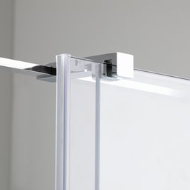 Kabina prysznicowa prostokątna drzwi rozsuwane narożna szkło 8 mm 110x90 cm ASTRA-CH-A-110+B90+E