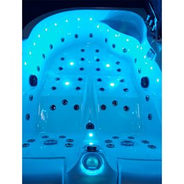 Wanna z hydromasażem asymetryczna Venezia 761 P 180x120