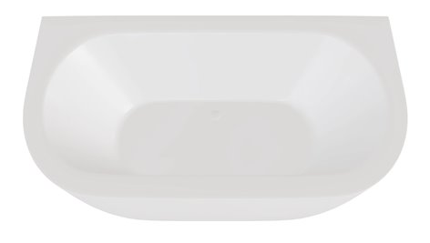 Wanna wolnostojąca przyścienna + klik-klak chrom Volya Besco 170 cm WKV-170-WS