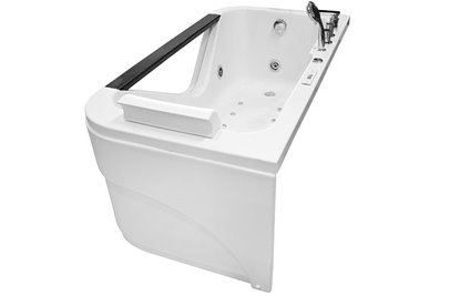 Wanna z hydromasażem przyścienna 150x80 cm MO-0061-150