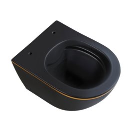 Zestaw podtynkowy kompletny stelaż + miska MIZU-MTB-GL-RIM + przycisk ST+H GOLD