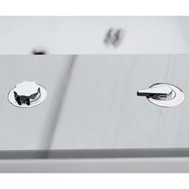 Wanna z hydromasażem prostokątna 180x100 cm Boston 926W Hydrosan