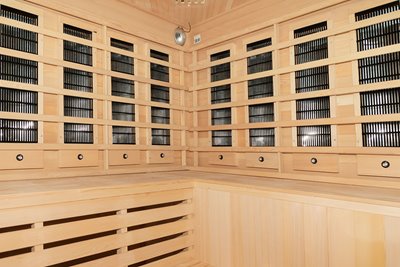 Sauna na podczerwień 180X180X200CM MO-EA4CR Infrared Mazur