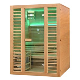Sauna sucha fińska piec 6 KW Harvia BC60 + kamienie solne 150X150X190CM MO-TS3B XL Mazur