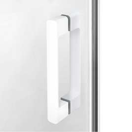 Kabina prysznicowa półokrągła 80x80 biała K-3560 Prime New Trendy White