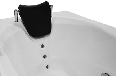 Wanna z hydromasażem prostokątna przyścienna 167x85 cm MO-0206