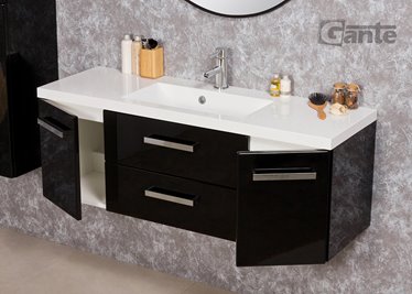 Szafka wisząca z umywalką 120/39C Clever seria Fokus C