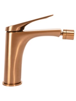 Miedź szczotkowana bateria bidetowa Avalon Rea