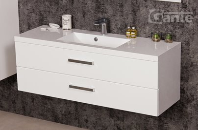 Szafka z umywalką dolomitową 120/39CS2 seria Fokus B