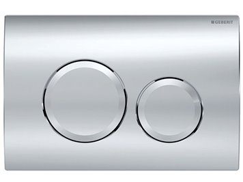 Zestaw podtynkowy stelaż GEBERIT DUOFIX + miska MIZU-WH-GL-RIM-02 + przycisk DELTA 20 chrom