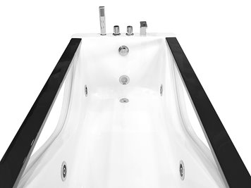 Wanna z hydromasażem prostokątna 170x80 cm MO-0011L