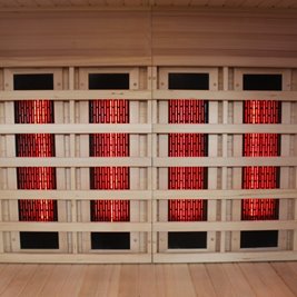 Sauna Combo na podczerwień + fińska 6-osobowa 200x160 cm Helsi2 8KW