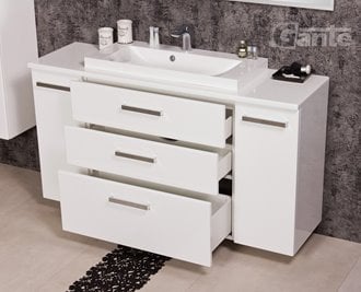 Szafka wisząca z umywalką 140/39/C3 seria Fokus B