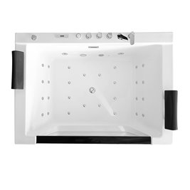 Wanna spa z hydromasażem prostokątna 170x120 cm MO-0074 zdjęcie 2