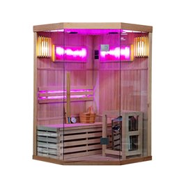 Sauna fińska 2 osobowa wysokotemperaturowa 3,5KW Harvia 120x120 cm Kemi2