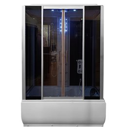 Prostokątna kabina z hydromasażem 150x83 cm MO-02005