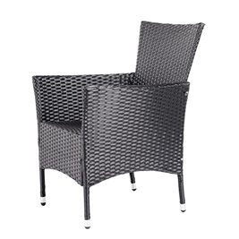 Zestaw mebli ogrodowych z technorattanu stół + krzesła 8 osób Santos