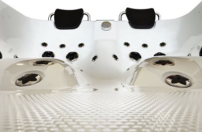 Wanna spa z hydromasażem asymetryczna 180x122 cm MUS-1062 LEWA