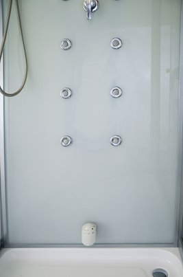 Sauno kabina prysznicowa 180x110 cm MO-1751W PRAWA TRIO