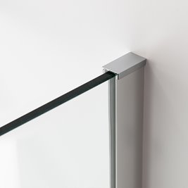 Kabina prysznicowa drzwi rozsuwane od rogu szkło 8 mm 80x80 cm ASTRA-CH-A-80X2+D