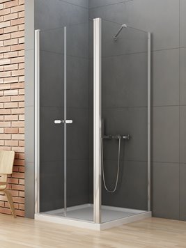 Kabina prysznicowa 80X80 D-0144A/D-0091B-WP New Soleo New Trendy wspornik równoległy
