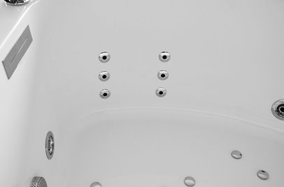 Wanna spa z hydromasażem narożna 150x150 cm MUE-0032A LEWA