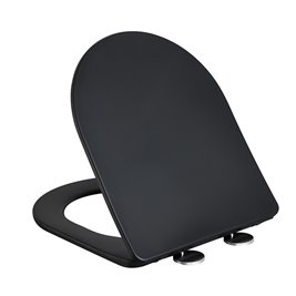 Czarna miska wc wisząca Mizu Rimless 4.0 MIZU-BL-RIM-03 Hydrosan