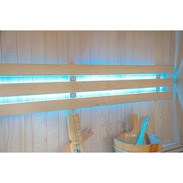 Sauna fińska 6-osobowa narożna 180x180 cm piec Harvia 8KW Bodo7