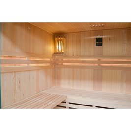 Sauna fińska 6 osobowa wysokotemperaturowa 6KW Harvia 180x160 cm Oslo5