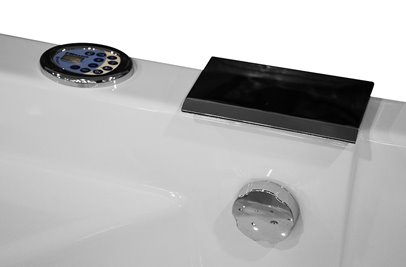 Wanna z hydromasażem narożna pięciokątna 150x150 cm MO-0633