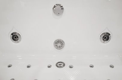 Wanna z hydromasażem spa prostokątna 180x92 cm MO-1658